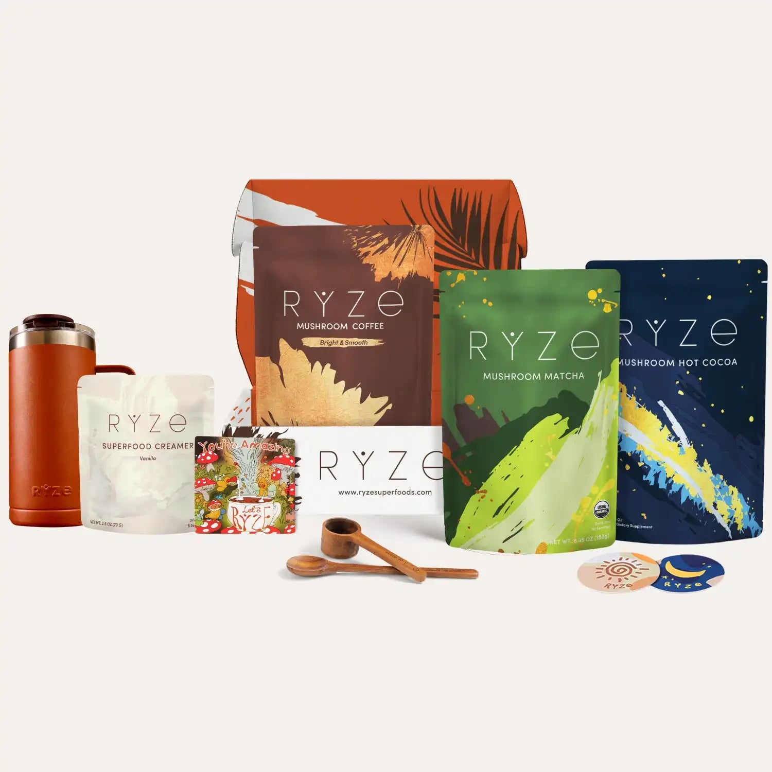 Ultimate Day + Night Bundle (Coffee + Matcha + Cocoa) - Daily Wellness Sip