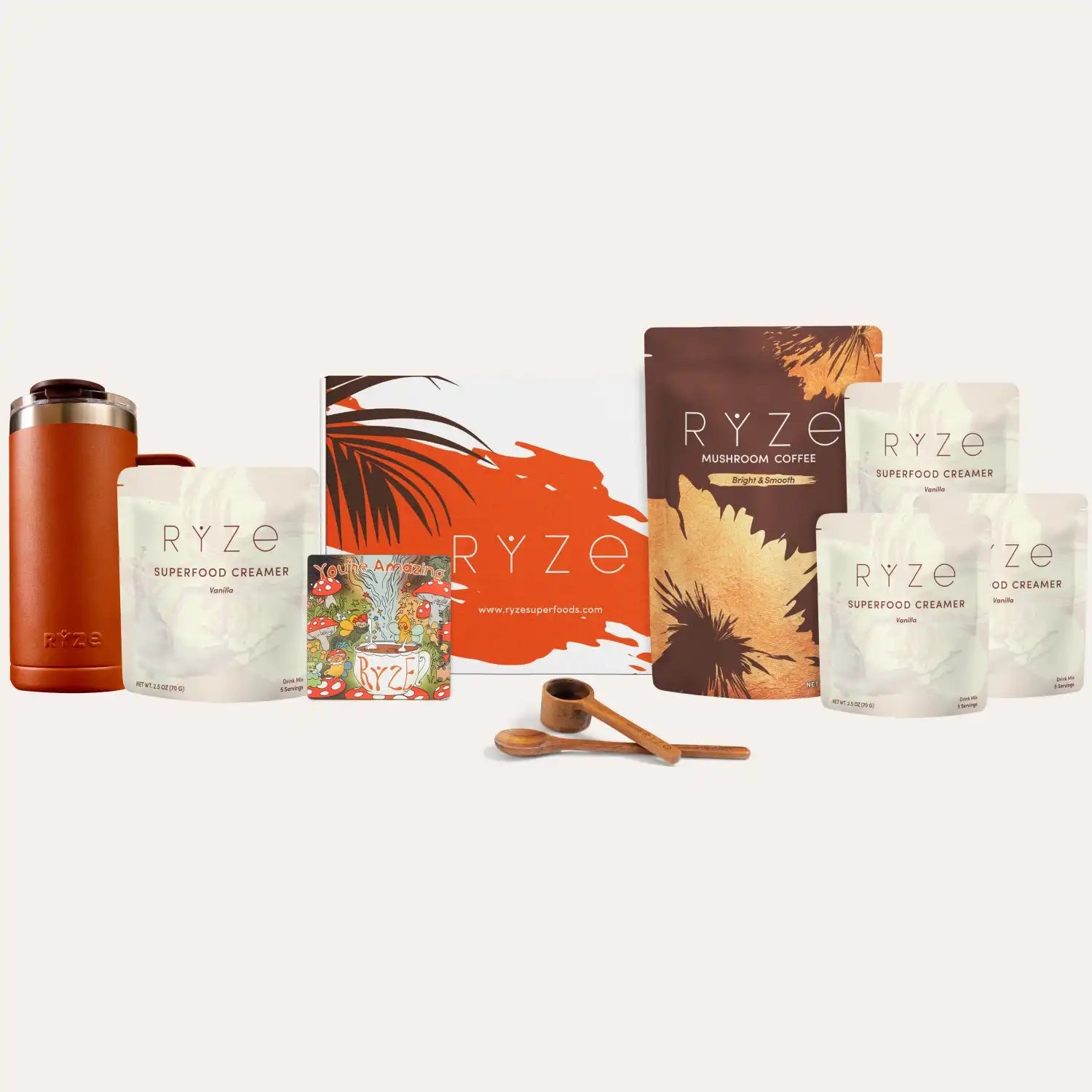 Ultimate RYZE Vanilla Latte Bundle (Vanilla Creamer + Coffee) - RYZE Every Morning