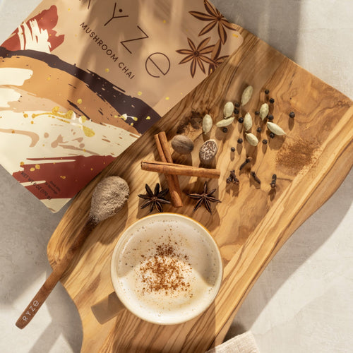 Mushroom Chai (20 Servings) - Sip with Purpose